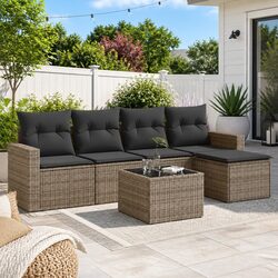 Practical 6-Piece Outdoor Sofa Set for Every Patio
