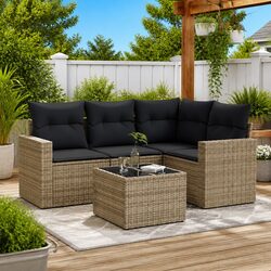 Practical Garden Sofa Set for Outdoor Relaxation