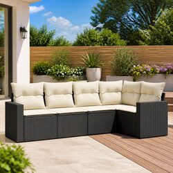 Practical 5 Piece Outdoor Sofa Set for Your Backyard