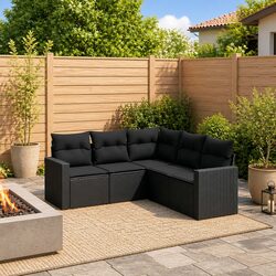 Practical 5 Piece Garden Sofa Set for Any Outdoor Area