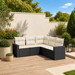 Versatile 5 Piece Garden Sofa Set for Outdoor Use