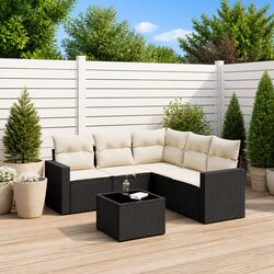 Practical 6 Piece Garden Sofa Set for Your Outdoor Needs