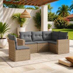 Perfect 5-Piece Sofa Set for Your Outdoor Living