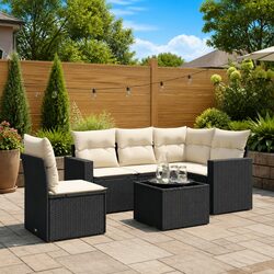 Versatile 6 Piece Garden Sofa Set for Your Patio