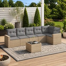 Practical 7-Piece Outdoor Sofa Set for Your Patio