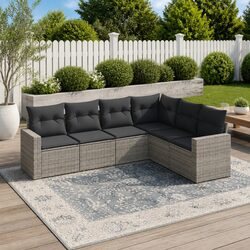 Practical 6 Piece Sofa Set for Your Outdoor Needs