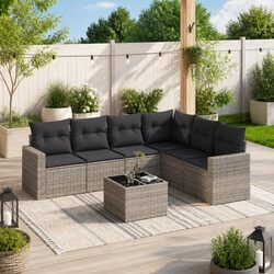 Versatile 7-Piece Garden Sofa Set for Outdoor Living