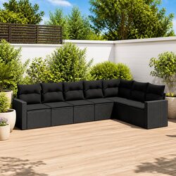 Practical 7 Piece Garden Sofa Set for Every Outdoor Space
