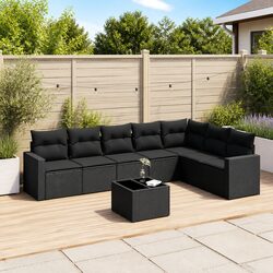 Practical 8-Piece Garden Sofa Set for Your Outdoor Needs
