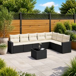 Practical 8-Piece Outdoor Sofa Set for Home Use