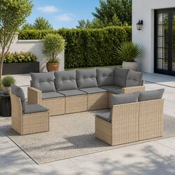 Practical 8 Piece Garden Sofa Set for Your Home