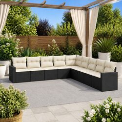 Practical 9 Piece Garden Sofa Set for Your Outdoor Lifestyle
