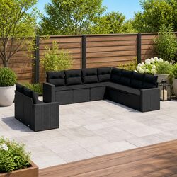 Practical 9 Piece Garden Sofa Set for Your Patio