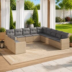 11-Piece Modular Garden Sofa Set for Your Outdoor Needs