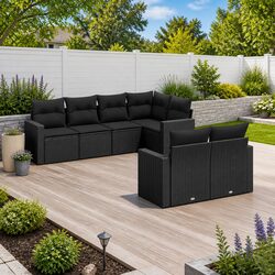 Ideal 7 Piece Sofa Set for Your Patio or Garden