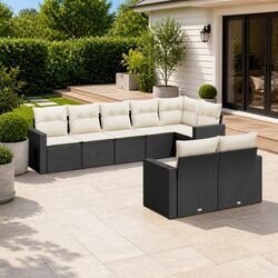 Practical 8-Piece Modular Garden Sofa Set for Any Space