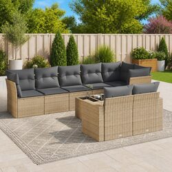 Ideal 9 Piece Garden Sofa Set for Your Outdoor Setting