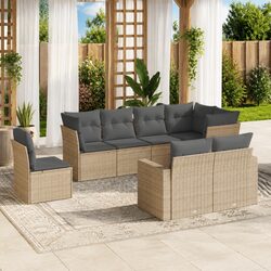 Practical 8 Piece Sofa Set for Your Outdoor Gatherings