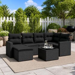 Perfect Fit: 7 Piece Garden Sofa Set for Your Home