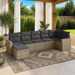 Practical 7 Piece Garden Sofa Set for Your Outdoor Space