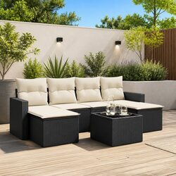 Versatile 7 Piece Garden Sofa Set for Your Patio