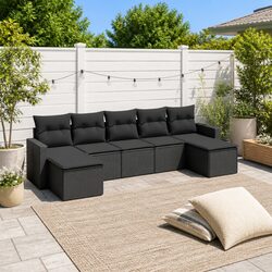 Practical 7 Piece Garden Sofa Set for Your Outdoor Living