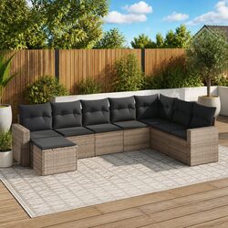 Practical 8-Piece Garden Sofa for Your Home