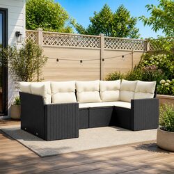 Practical 6 Piece Garden Sofa Set for Any Outdoor Setting