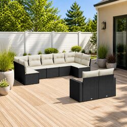 Perfect 9 Piece Sofa Set for Your Garden or Patio