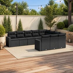 Practical 10-Piece Sofa Set for Your Outdoor Area