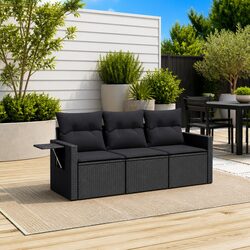 Versatile 3-Piece Garden Sofa Set for Outdoor Relaxation