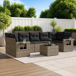 8 Piece Garden Sofa Set for Relaxing Outdoor Spaces