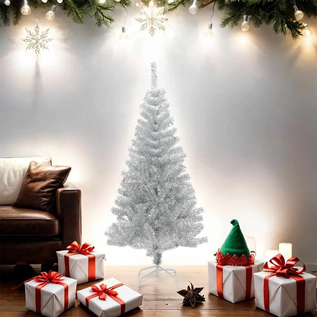 150cm Silver Christmas Tree for Seasonal Decor