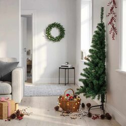 Practical Half Christmas Tree 150cm for Cozy Spaces