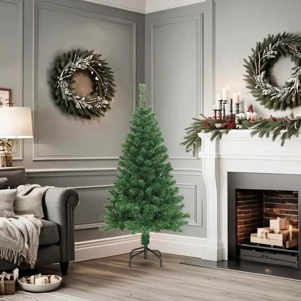Artificial Christmas Tree 150cm Green PVC Thick Branches Indoor Outdoor