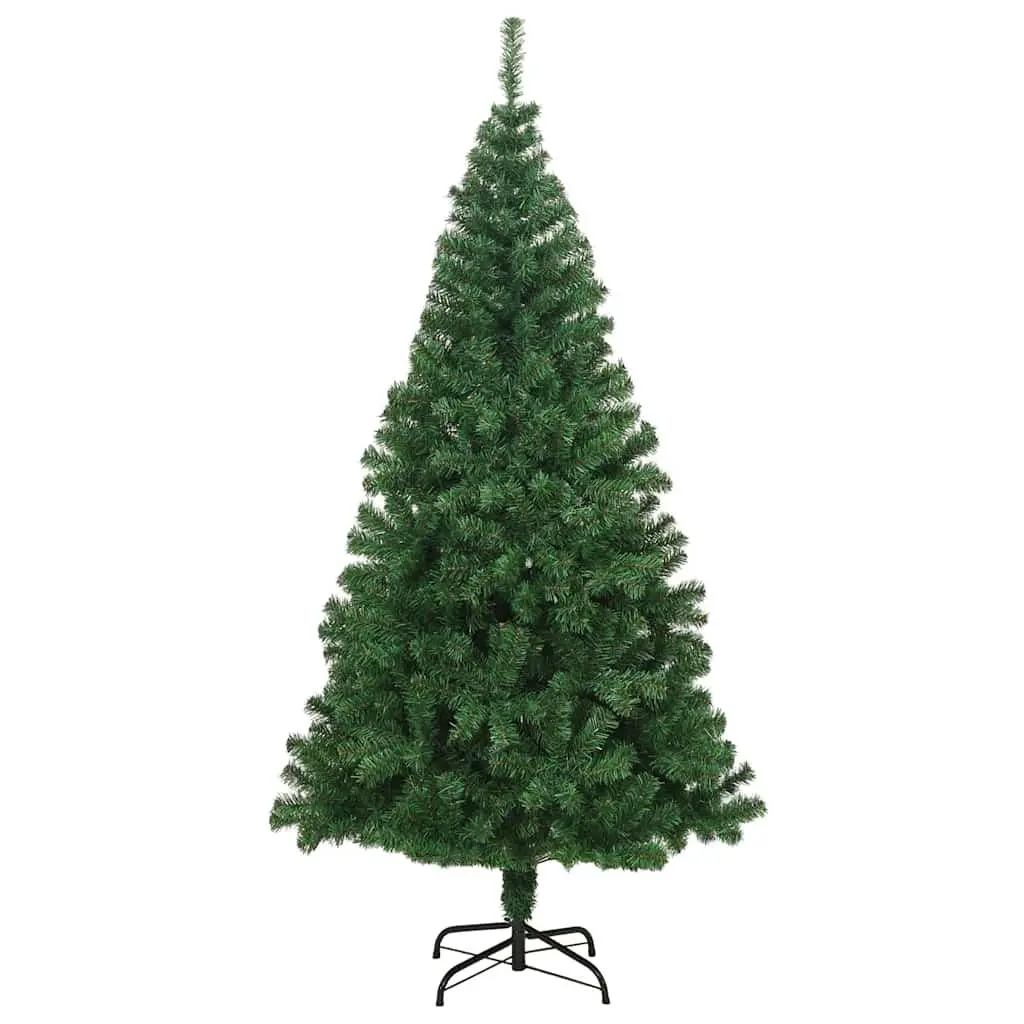 Artificial Christmas Tree PVC 240cm Green Thick Branches Indoor Decoration