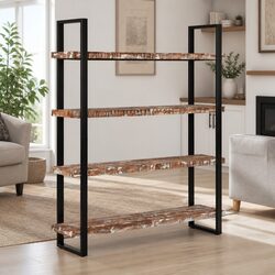 4-Tier Bookcase: Ideal for Any Room in Your Home