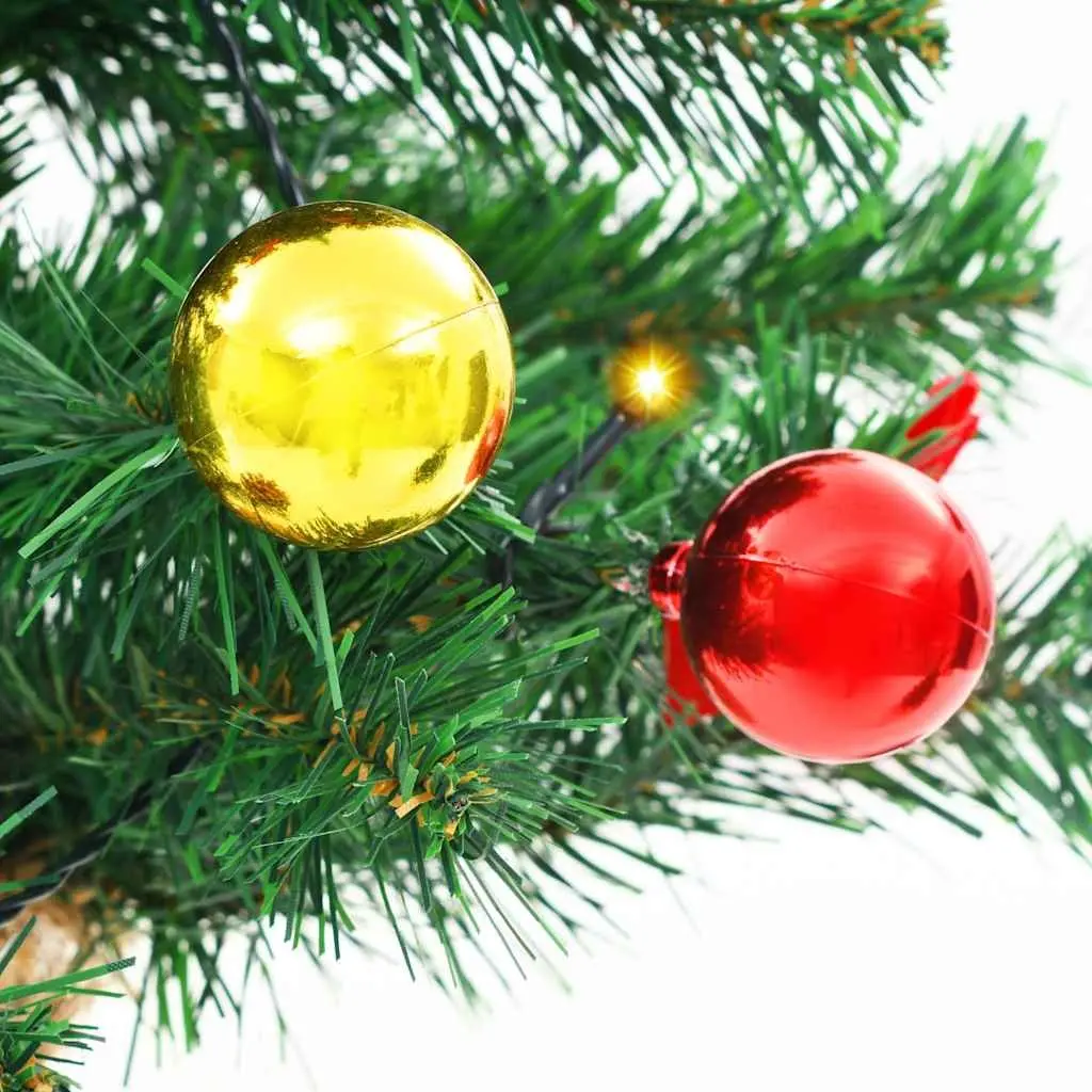 Artificial Christmas Tree Pre-lit Green 64cm LED