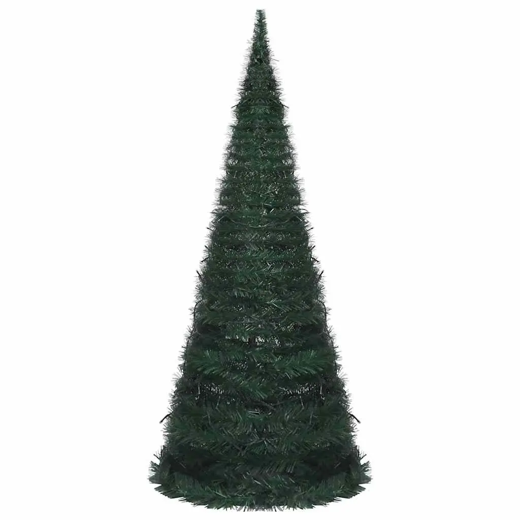 Artificial Christmas Tree Pop-up Green 210cm Pre-lit LED