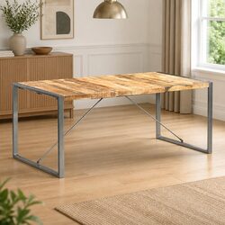 Functional Dining Table 180x90x75 cm for Daily Use