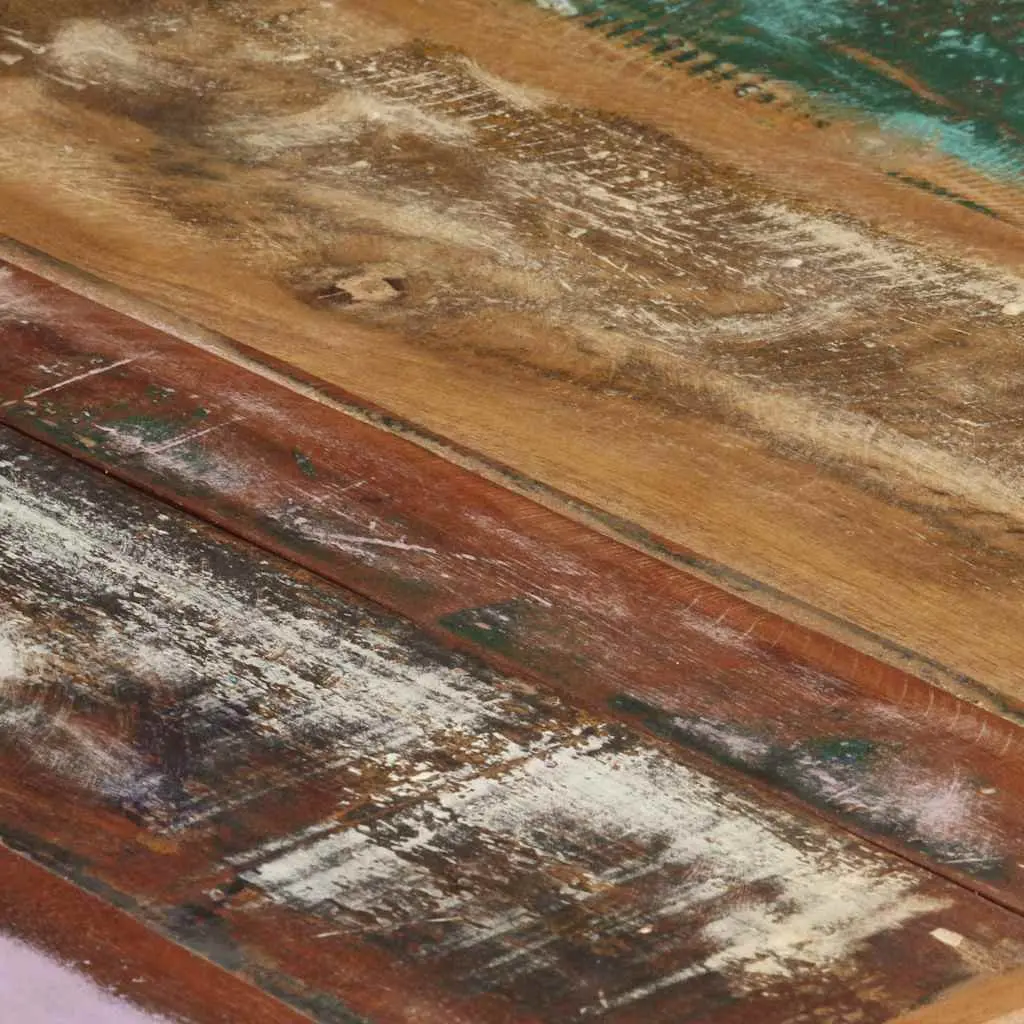 Coffee Table Solid Reclaimed Wood Brown 140x70x40cm Industrial Style