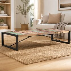 Practical Coffee Table 180x90x40 cm for Home Use