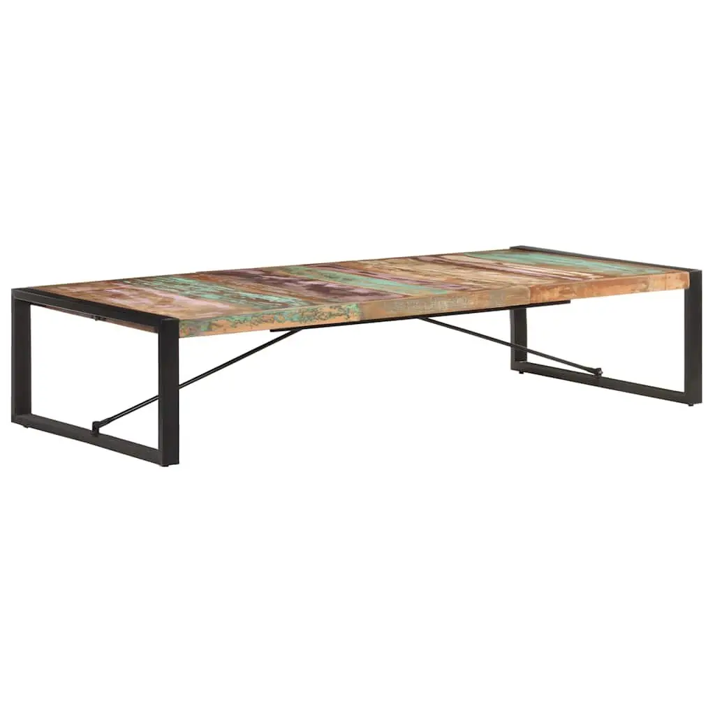 Coffee Table Industrial Style 180x90x40 cm Brown Solid Reclaimed Wood