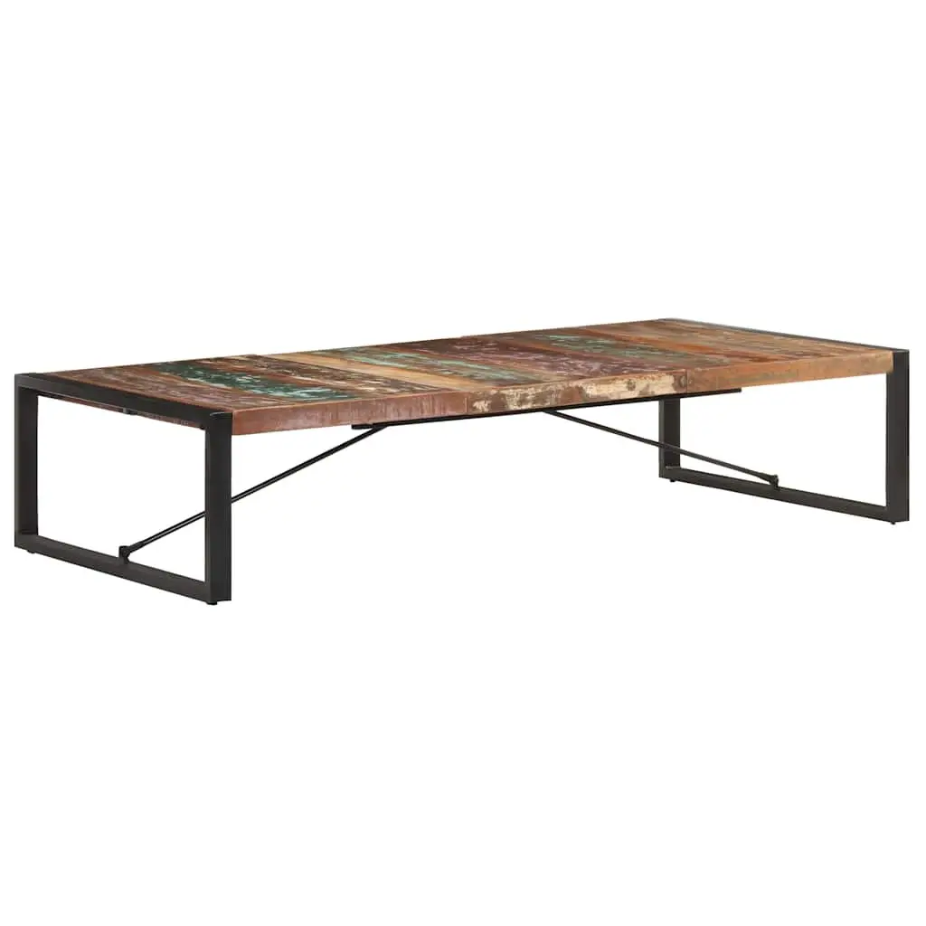 Coffee Table Industrial Style 180x90x40 cm Brown Solid Reclaimed Wood