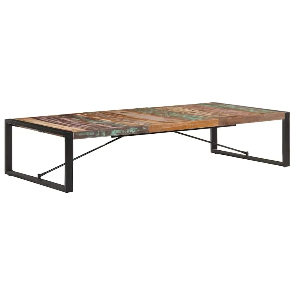 Coffee Table Industrial Style 180x90x40 cm Brown Solid Reclaimed Wood