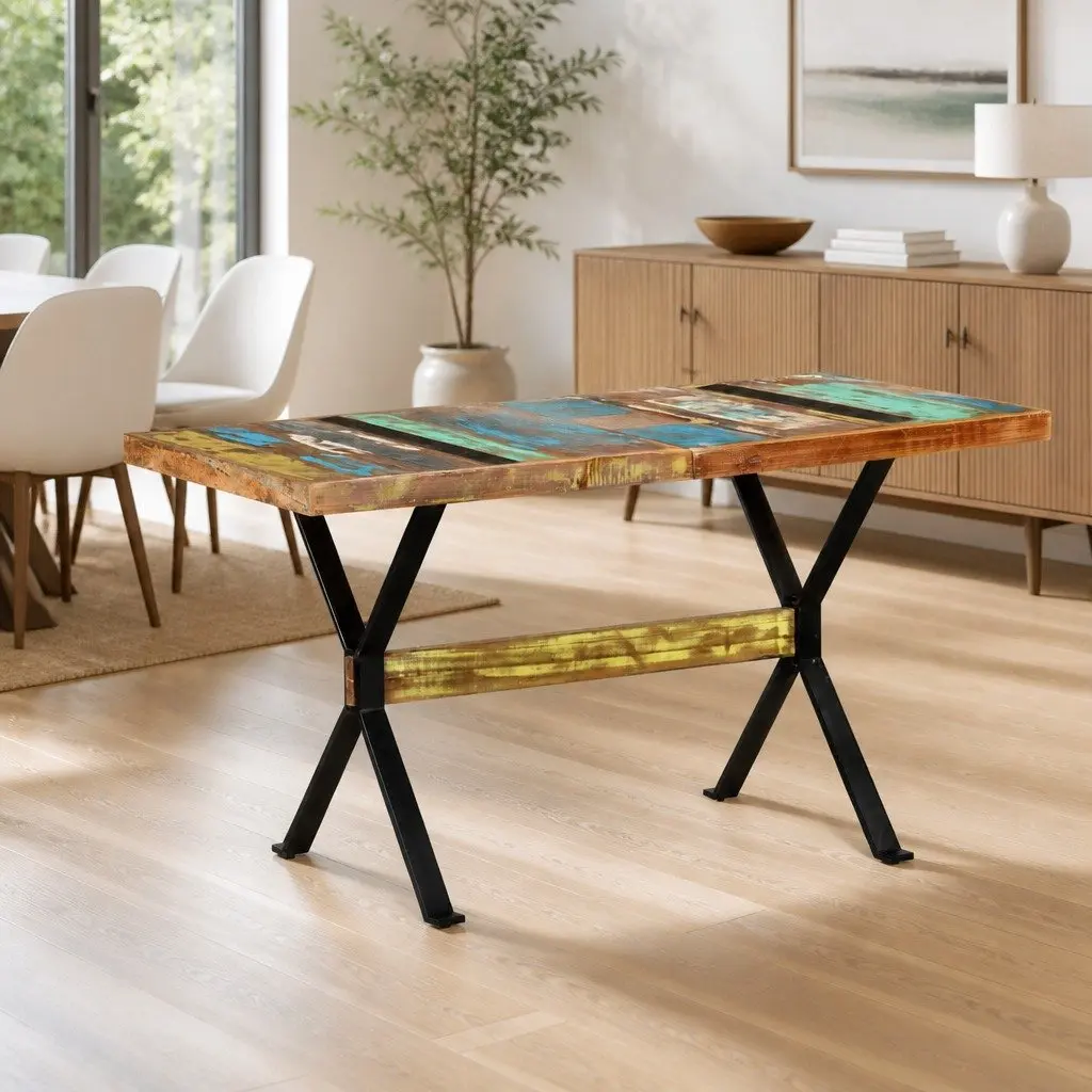 Dining Table Made from Reclaimed Wood