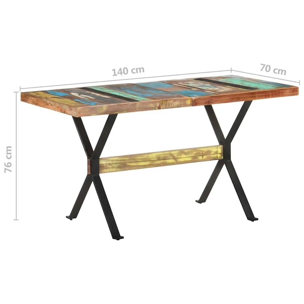 Dining Table Made from Reclaimed Wood