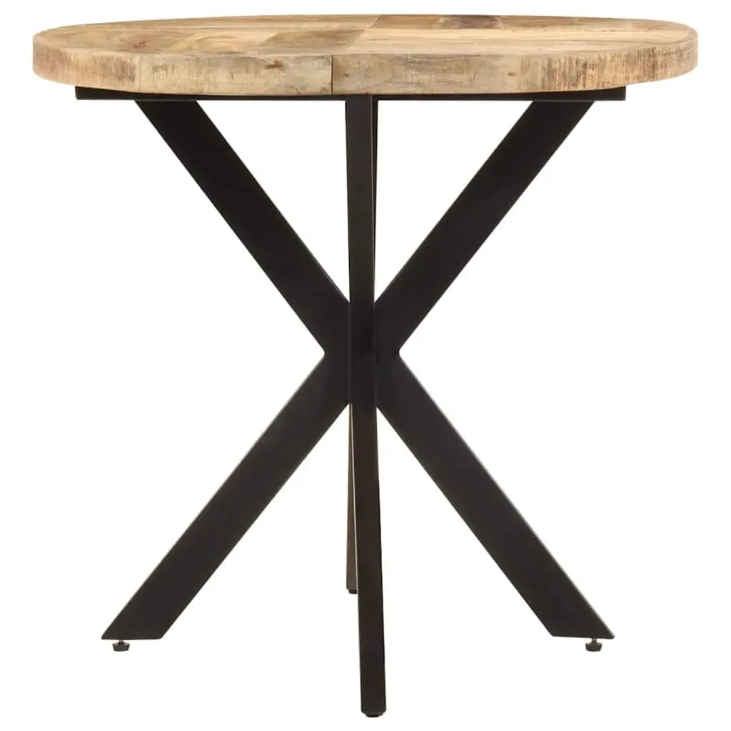 Mango Wood Dining Table Brown 140x80x75 cm Sturdy Construction Kitchen Furniture