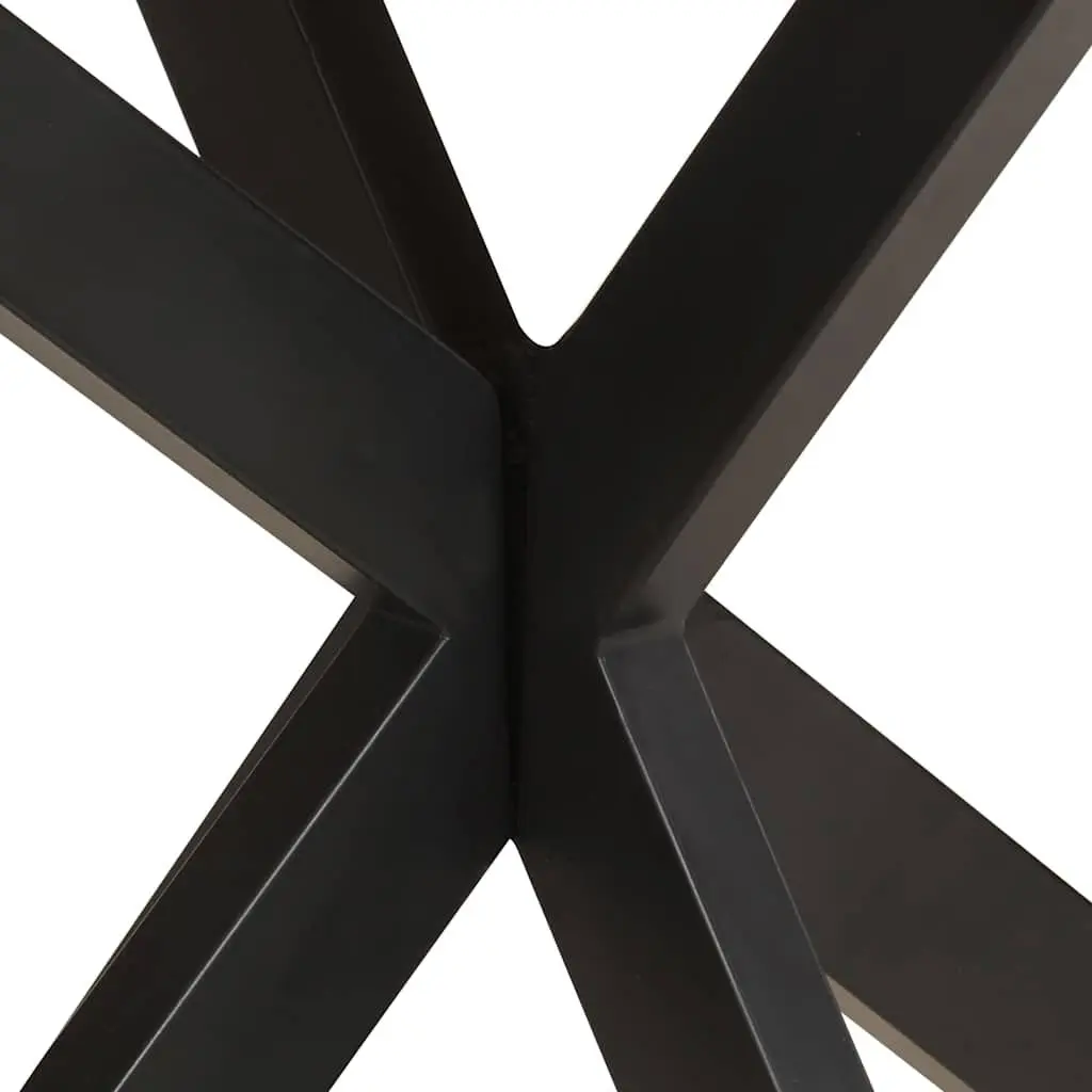 Mango Wood Dining Table Brown 140x80x75 cm Sturdy Construction Kitchen Furniture
