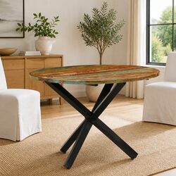 Ideal Round Dining Table for Any Home - 100x100x75cm